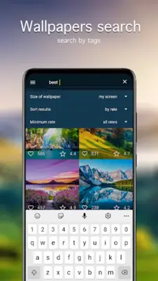 Landscape Wallpapers 4K android App screenshot 3