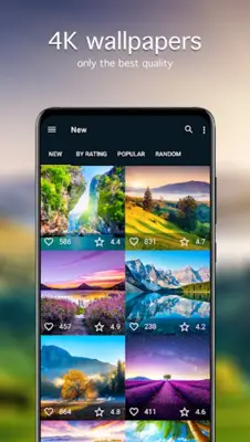 Landscape Wallpapers 4K android App screenshot 4